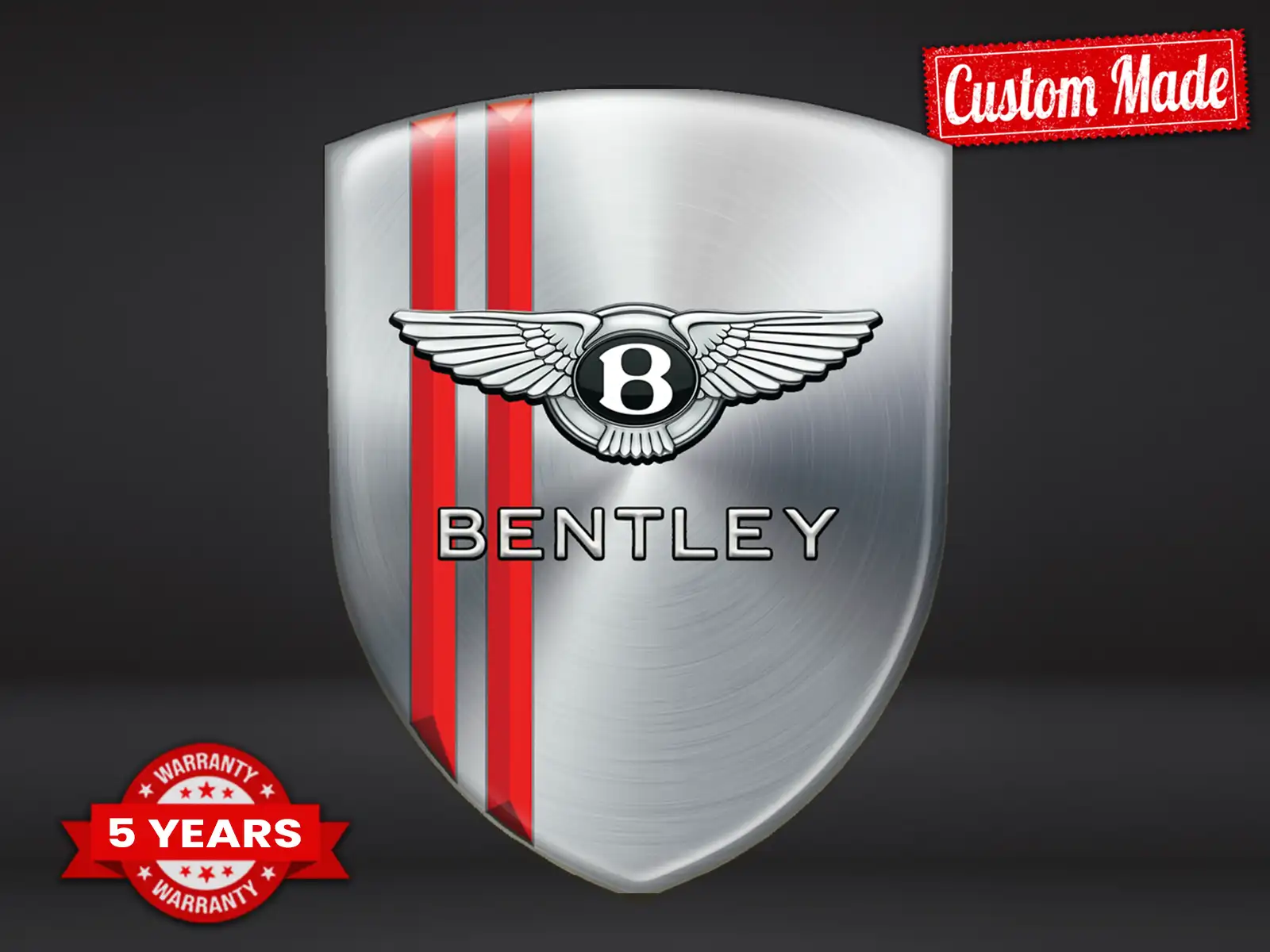 Bentley Vinilos Ventana Auto Edición Máximo Pro Estilo Duradero